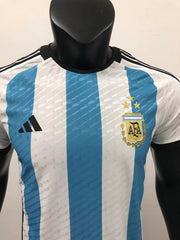 Argentina nacional 2022 Copa Mundial edición juego en casa jugador