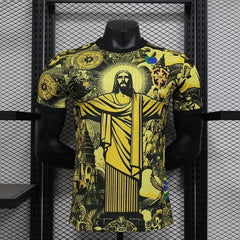 Brazil national 2024 special edition jesus yellow player