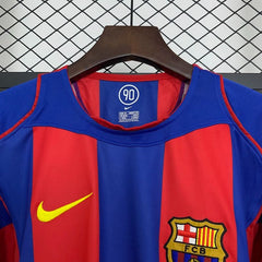 Retro FC Barcelona 2004-2005 home game