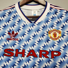 Retro Manchester United 1990-1992 away game