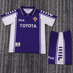 Retro Kid Size ACF Fiorentina 1999-2000 home game