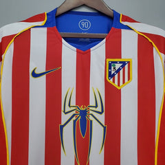 Retro Atletico Madrid 2004-2005 home game
