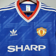 Retro Manchester United 1986-1988 second away