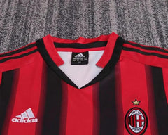 Retro Kid Size AC Milan 2004-2005 home game