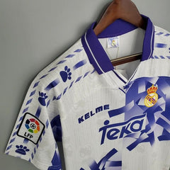 Maillot Rétro Real Madrid 1996-1997 Deuxième Extérieur