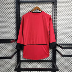 Retro Manchester United 2003-2004 home Long Sleeve