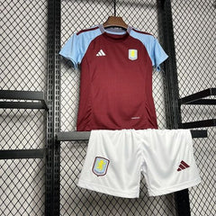Maillot Domicile Enfants Aston Villa 2024-2025