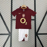 Retro Kid Size Arsenal FC 2005-2006 home game