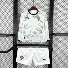 Kids Portugal national 2025-2026 away Long sleeve