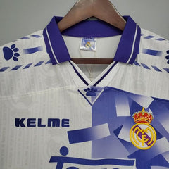 Maillot Rétro Real Madrid 1996-1997 Deuxième Extérieur