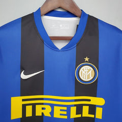 Rétro Inter Milano 2008-2009 Domicile Édition UCL