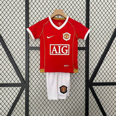 Retro Kid Size Manchester United 2006-2007 home