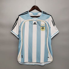Retro Argentina national 2006-2007 home game