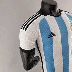 Argentina nacional 2022 Copa Mundial edición juego en casa jugador