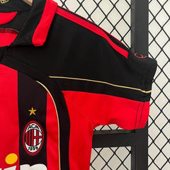 Retro Kid Size AC Milan 2006-2007 home game