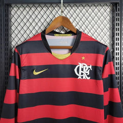 Rétro CR Flamengo 2008-2009 Maillot Domicile Manches Longues