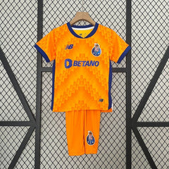 Enfant FC Porto 2024-2025 Deuxième Maillot Extérieur