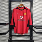 Retro Manchester United 2003-2004 home Long Sleeve