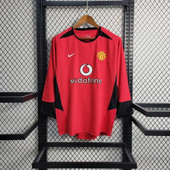Retro Manchester United 2003-2004 home Long Sleeve