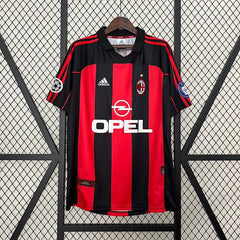 Maillot Rétro AC Milan 2000-2001 Domicile