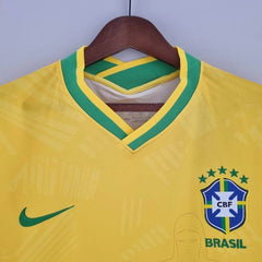 Brazil national 2022 Classic Yellow Soccer Jersey