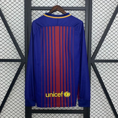 Retro FC Barcelona 2017-2018 home Long Sleeve