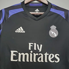 Rétro Real Madrid 2015-2016 Deuxième Maillot Extérieur