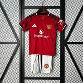 Kid Size Manchester United 2025-2026 home