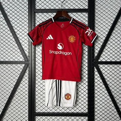 Kid Size Manchester United 2025-2026 home