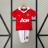 Retro Kid Size Manchester United 2010-2011 home game