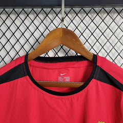 Retro Manchester United 2003-2004 home Long Sleeve