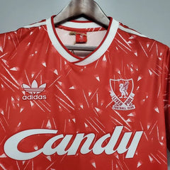 Retro Liverpool FC 1989-1991 home