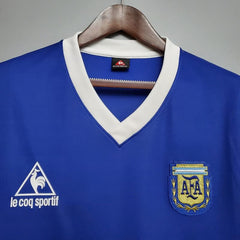 Camiseta Retro de la Selección Argentina 1986 de Visitante