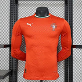 Portugal national 2025 home game player Long Sleeve