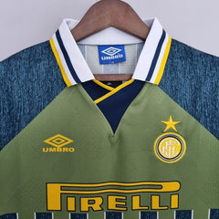 Rétro Inter Milano 1995-1996 Deuxième Extérieur