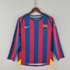 Retro FC Barcelona 2005-2006 home Long Sleeve