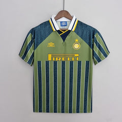 Rétro Inter Milano 1995-1996 Deuxième Extérieur