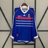 Retro France national 1998 home Long Sleeve