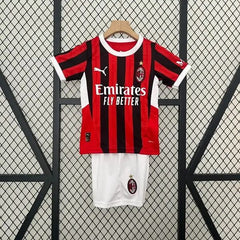 Maillot Domicile AC Milan 2024-2025 Enfant