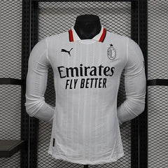AC Milan 2024-2025 away player Long sleeve