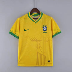 Brazil national 2022 Classic Yellow Soccer Jersey