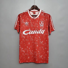 Retro Liverpool FC 1989-1991 home