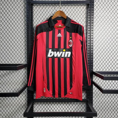 Retro AC Milan 2007-2008 home Long Sleeve