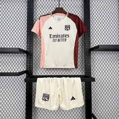 Kid Size Olympique Lyonnais 2024-2025 second away game