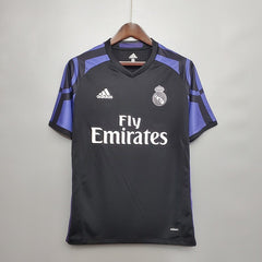 Rétro Real Madrid 2015-2016 Deuxième Maillot Extérieur