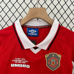 Retro Kid Size Manchester United 1999-2000 home