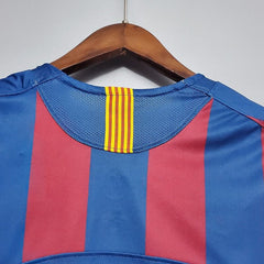 Retro FC Barcelona 2005-2006 home UCL edition