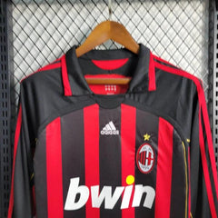 Retro AC Milan 2006-2007 home Long Sleeve