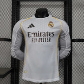 Real Madrid 2025-2026 home Long Sleeve