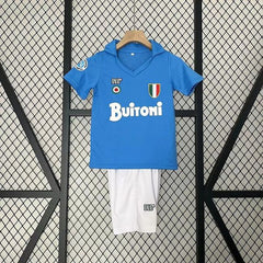 Maillot Rétro Enfants SSC Napoli 1987-1988 Domicile